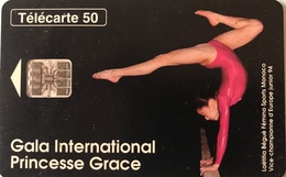 MONACO  -  Phonecard  -  MF 32  -  Gala Princesse Grace  -  50 Unités - Monace