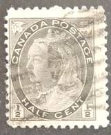 CANADA YT 62 OBLITÉRÉ "REINE VICTORIA" ANNÉES 1898/1903 - Gebraucht