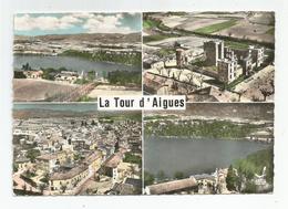 84 Vaucluse La Tour D'aigues Multi Vues Aérienne Ed Lapie - La Tour D'Aigues