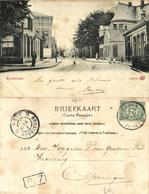 Nederland, ASSEN, Kerkstraat Met Volk (1901) Ansichtkaart - Assen