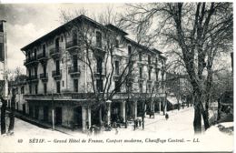 N°7751 -cpa Sétif -grand Hôtel De France- - Sétif