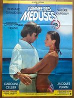 Affiche Film L'ANNEE DES MEDUSES Avec Valérie Kaprisky, Bernard Giraudeau, Caroline Cellier - 1984 - Affiches