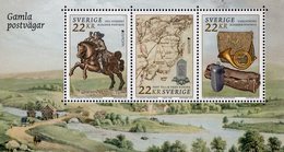 Sweden - 2020 - Europa CEPT - Ancient Postal Routes - Mint Souvenir Sheet - Ongebruikt