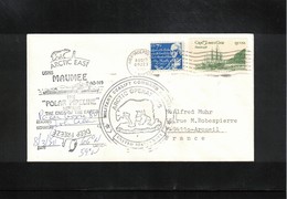 USA 1980 Antarctica Ship USNS MAUMEE Deep Freeze Interesting Signed Letter - Poolshepen & Ijsbrekers