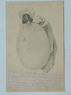 Raphael Kirchner 59 G-4 Girls And Eggs Files Et Oeufs 1901 - Kirchner, Raphael