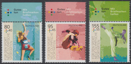 !a! GERMANY 2020 Mi. 3542-3544 MNH SET Of 3 SINGLES W/ Top Margins (b) - Sporting Aid: New Olympic Sports - Ungebraucht