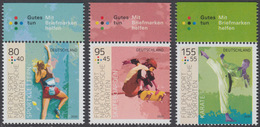 !a! GERMANY 2020 Mi. 3542-3544 MNH SET Of 3 SINGLES W/ Top Margins (c) - Sporting Aid: New Olympic Sports - Ungebraucht