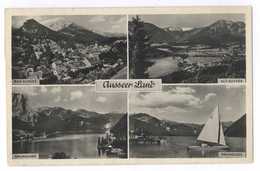 Bad Aussee Ausser-Land Alt-Aussee Grundlsee 4-Bild-AK 1955 - Ausserland