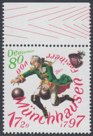 !a! GERMANY 2020 Mi. 3546 MNH SINGLE W/ Top Margin (a) - Baron Munchausen - Unused Stamps