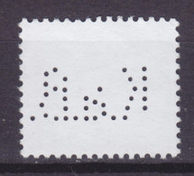 Denmark Perfin Perforé Lochung (K05) 'K.a.B.' København Almindelige Boligselskab ERROR Variety Missing Pins In 'K' & 'B' - Plaatfouten En Curiosa