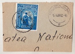 COVER FRAGMENT / FRAGMENT De LETTRE : ROMANIA - TRANSNISTRIA - CANCELLATION : DUBASARI - 1943 (ae680) - 2de Wereldoorlog (Brieven)