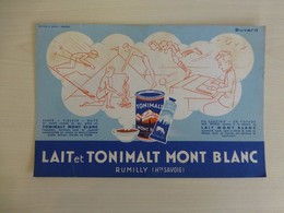 SPORTS, Lait Et Tonimalt MONT BLANC,  Ref 1781 ; BU 02A - Sports
