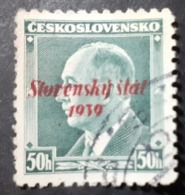 Slovaquie > 1939-45 > Oblitérés N° 8 - Used Stamps