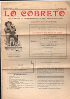 (Aveyron) Journal LO COBRETO (ecolo Del Naut Miejour) N°81,  1927 En Occitan (M0041) - Tourism