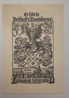 Ex-libris Illustré Allemagne Début XXème - Helmuth Von TAUTPHAEUS - Exlibris