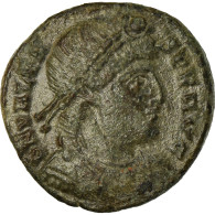 Monnaie, Valens, Nummus, 367-375, Trèves, TTB, Cuivre - La Fin De L'Empire (363-476)