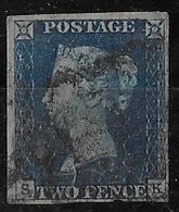 Grande Bretagne N°2A, Oblit - Used Stamps