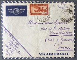 Indochine PA N°7 Sur Lettre De LAO KAY (Tonkin) 1939 Pour La France - (C1280) - Covers & Documents
