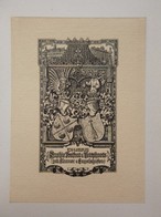 Ex-libris Illustré Allemagne Début XXème - La Baronne Sophie Von TAUTPHAEUS Née Clanner Von Engelshofen - Ex-libris