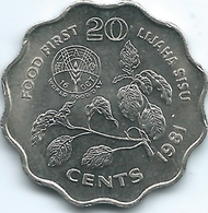 Swaziland - 20 Cents - 1981 - FAO - KM31 - UNC - Swazilandia