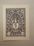 Ex-libris Illustré Début XXème - NEITSCH, Landgerichtsrat (Görlitz) - Exlibris