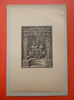 Ex-libris Illustré Début XXème Fac-similé D'un Ex-libris XVIIIème ? - LAUCH - Ex-libris