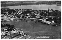 DC1348 - Inselstadt - Panorama Werder Havel Original Fliegeraufnahme - Werder