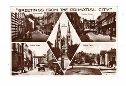 ARMAGH, County Armagh, Ireland, "Greetings From The Primatial City", Multi-View Real Photo Postcard - Armagh
