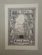 Ex-libris Illustré Autriche Début XXème - KARL KOCH (Vienne) - Exlibris