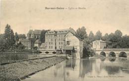 BAR SUR SEINE EGLISE ET MOULIN - Bar-sur-Seine