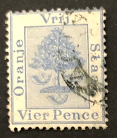 Albero Di Arance - Orange Tree - État Libre D'Orange (1868-1909)