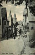 Idstein Im Taunus, Obergasse Mit Geschäft, 1919 - Idstein