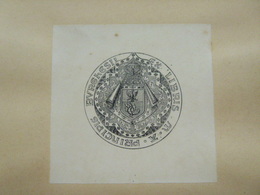 Ex-libris Héraldique Italien XIXème - BORGHESE (Rome) - Ex-libris