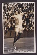 CPA Tennis Sven Davidson Suède Non Circulé Carte Photo - Tennis