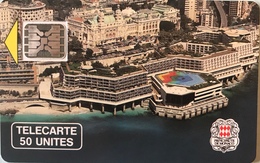 MONACO  -  Phonecard  -  MF 4B  -  Palais Des Congrés  -  50 Unités - Monaco