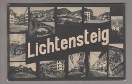 CH SG Lichtensteig 1916-07-21 Fotokarte (11 Fotos) # 147 - Lichtensteig