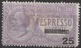 Italie Express 1917 N° 3 Rousseur Sur La Charnière Au Dos (G11) - Altri & Non Classificati