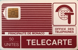 MONACO  -  Phonecard  -  MP 9  - 50 Unités - Monace