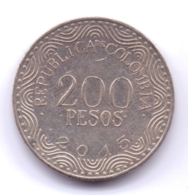 COLOMBIA 2015: 200 Pesos, KM 297 - Colombia