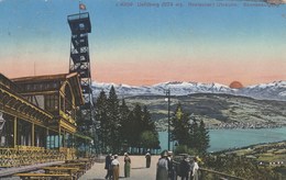 CPA SUISSE HELVETIA SWISS  Uetliberg Restaurant Utokulm  (2 Scans) - Berg