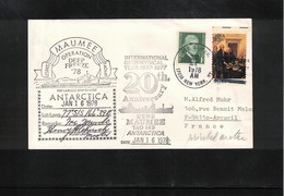 USA 1978 Antarctica USNS Maumee Interesting Navy Letter - Poolshepen & Ijsbrekers