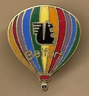 Pin's Montgolfière "Belfort" écureuil Caisse D'Epargne - Montgolfières