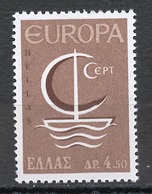 Europa CEPT 1966 Grèce - Griechenland - Greece Y&T N°898 - Michel N°920 *** - 4,50d EUROPA - 1966
