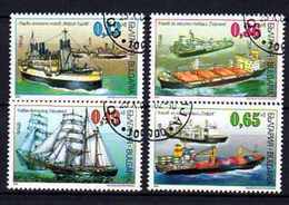 BULGARIE BATEAUX 2003 (8) N° Yvert 3951 à 3954 Oblitéré Used - Used Stamps