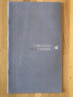 QATAR BUSINESS CLASS WINE AND BEVERAGE LIST BC -DEC- 17 - Menu Cards