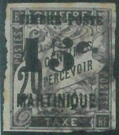 88108 - MARTINIQUE  - STAMPS: Yvert  #  21 -  FINE USED - Oblitérés