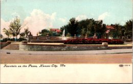 Missouri Kansas City Fountain On The Paseo 1908 - Kansas City – Missouri