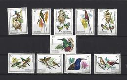 Rwanda: 1149/ 1158 **  Oiseaux - Perroquets & Tropicaux
