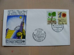 Fdc Cover UN United Nations Geneve Switzerland 1989 - Lettres & Documents