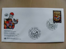 Fdc Cover UN United Nations Geneve Switzerland 1996 - Storia Postale